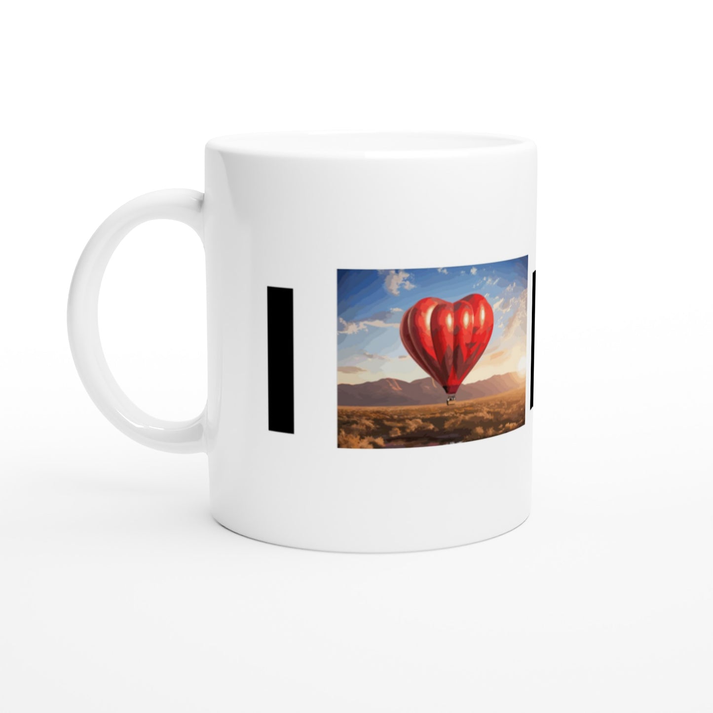 I ♥ NM mug - white 11oz ceramic mug